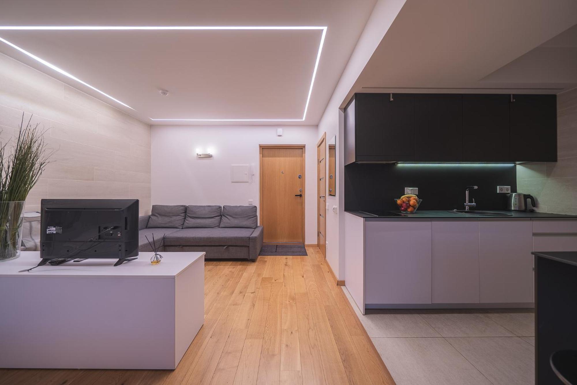 Gyneju Self Check-In Apartments Vilnius Bagian luar foto