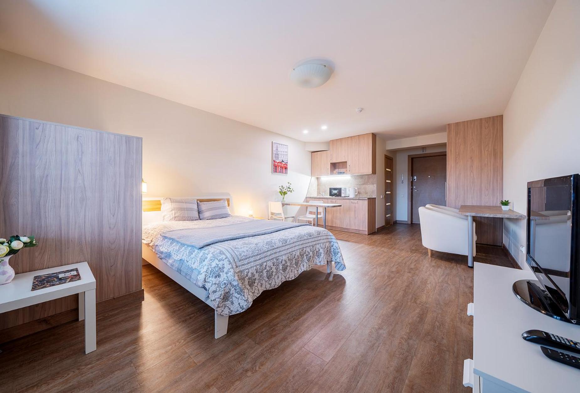 Gyneju Self Check-In Apartments Vilnius Ruang foto
